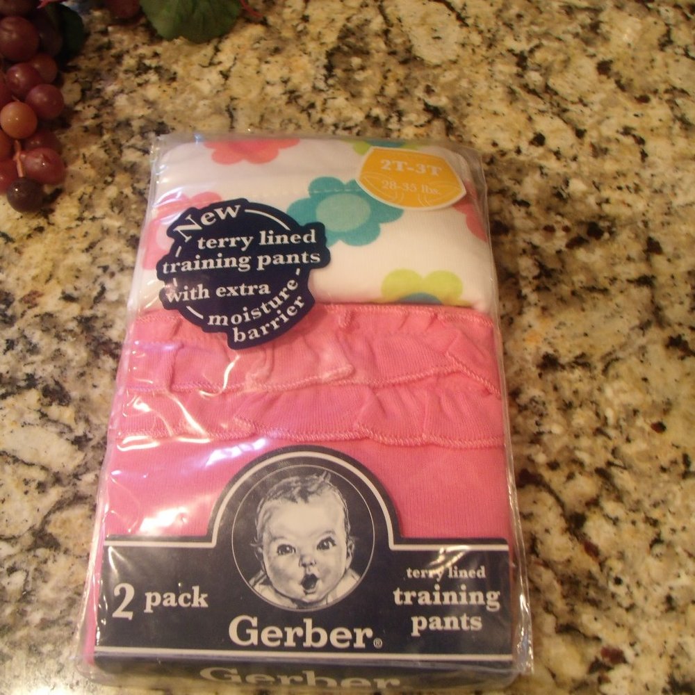 Gerber 2-Pack Girls Fox Training Pant